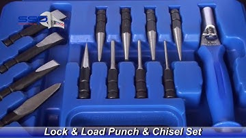SSP 14 Piece Chisel and Punch Set