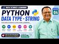 Learn Python Strings For Machine Learning | Class #10 #datascience #educational #ai