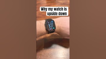 Why I wear my Apple Watch upside down 🙃
