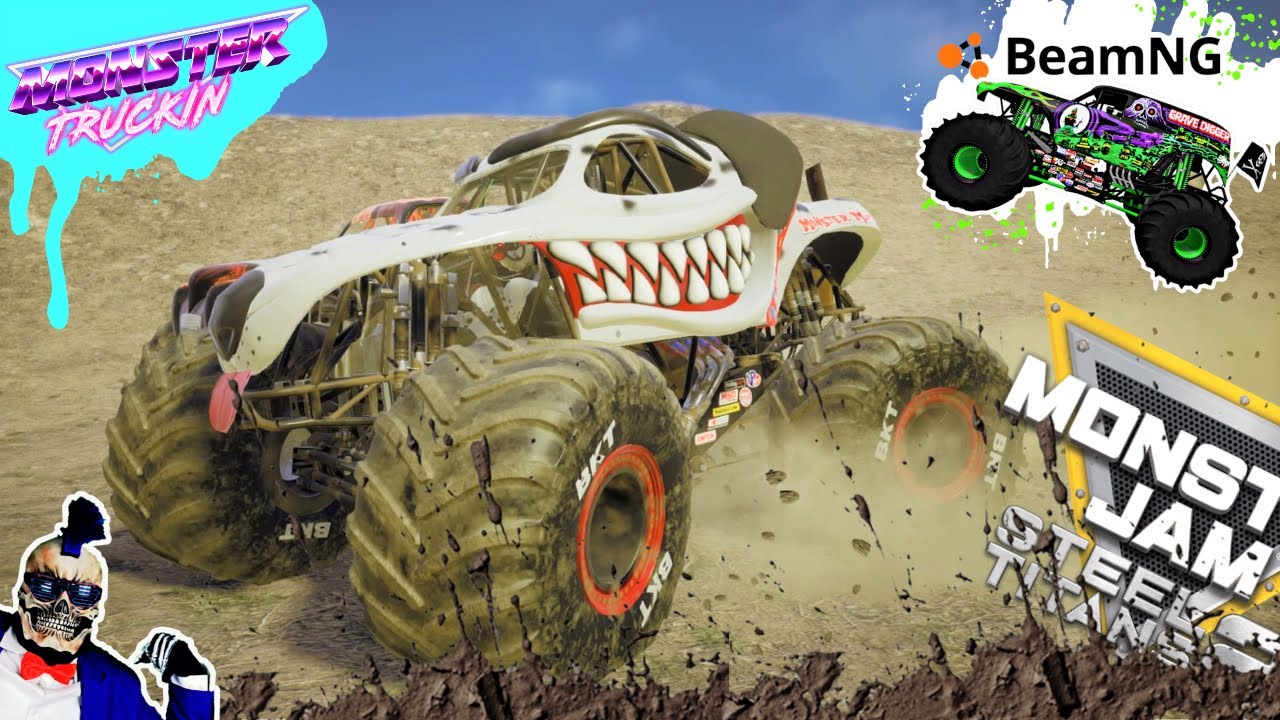 Monster Truck Mud Battle #2 | BeamNG Drive | Steel Titans | Mace Mace Tv - YouTube
