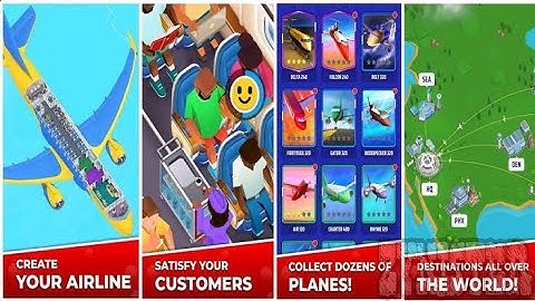 Idle Airplane Inc. Tycoon        (Gameplay 2023) #android