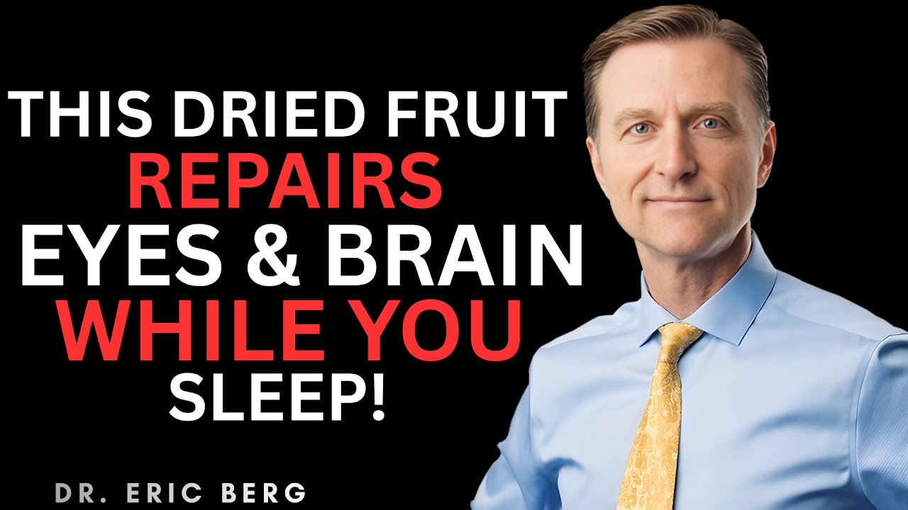 Eat 3 Dry Fruits at Night to Support Vision and Memory After 60 | Dr Eric Berg Style