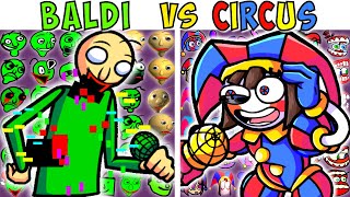 AMAZING DIGITAL CIRCUS VS BALDI | FNF Character Test | Gameplay VS My Playground