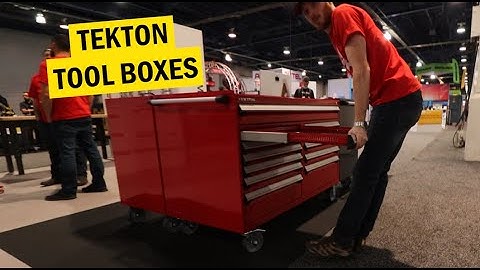 New Tekton Tool Boxes SEMA 2021