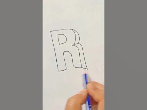 How to write R for beginners # handwriting# shorts - YouTube