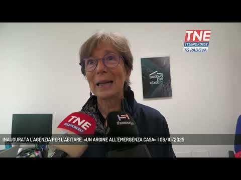 INAUGURATA L'AGENZIA PER L'ABITARE: «UN ARGINE ALL'EMERGENZA CASA» | 06/10/2025