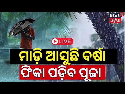 Odisha Rain News Today LIVE | ଦଶହରାରେ ଭିଜିବ ଆସୁଛି ଲଘୁଚାପ | Durga Puja | Low Pressure Rain