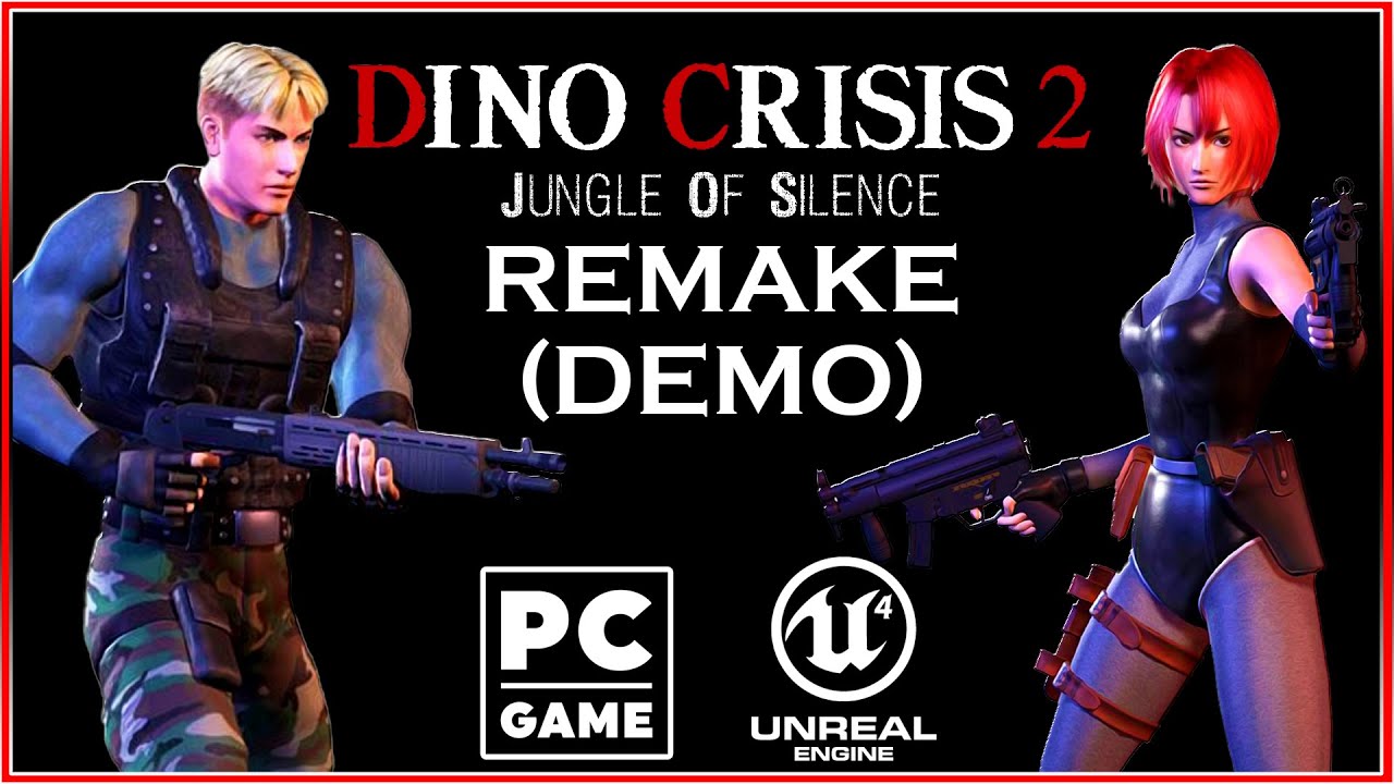 Dino Crisis 2 REMAKE (2022) Jungle Of Silence - Fangame INCRÍVEL! 