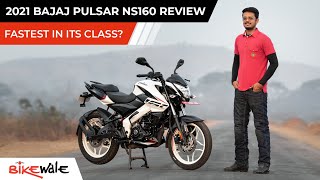 2021 Bajaj Pulsar NS160 BS6 Review | Is It The Fastest 160cc Bike | BikeWale screenshot 5