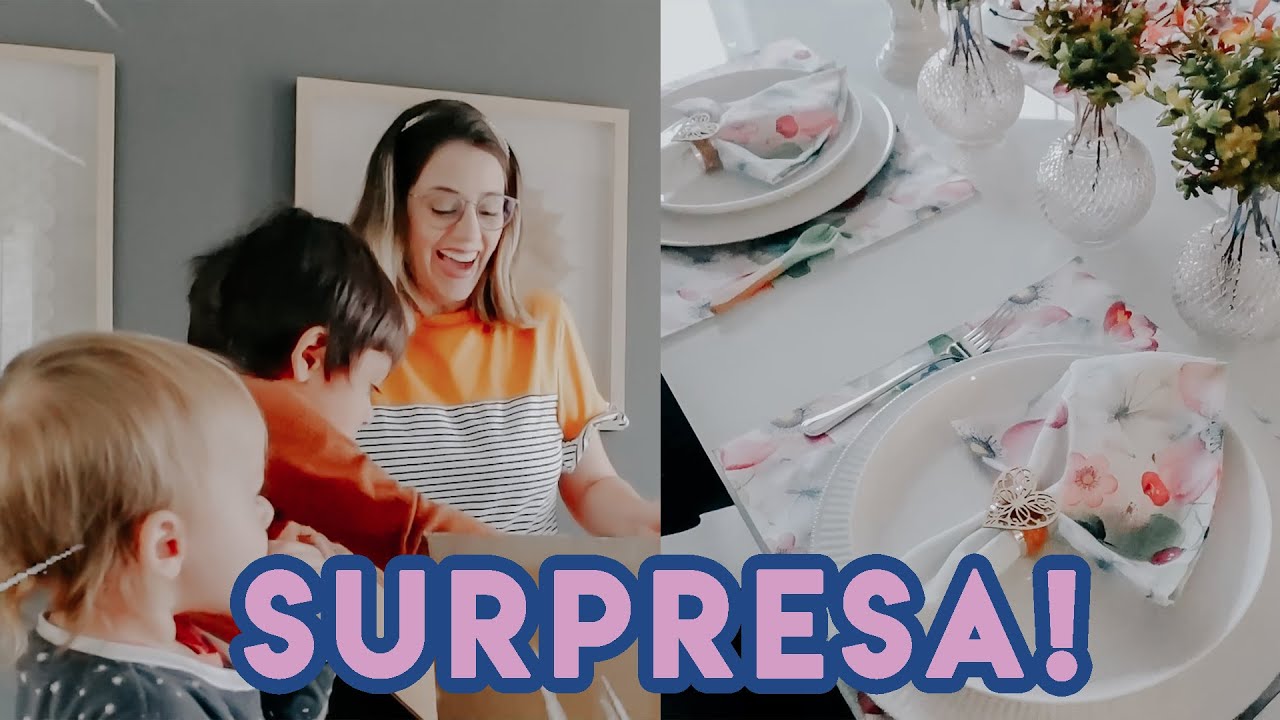 Chegou uma surpresa aqui em casa & Preparando um jantar especial pra nossa família - VLOG!