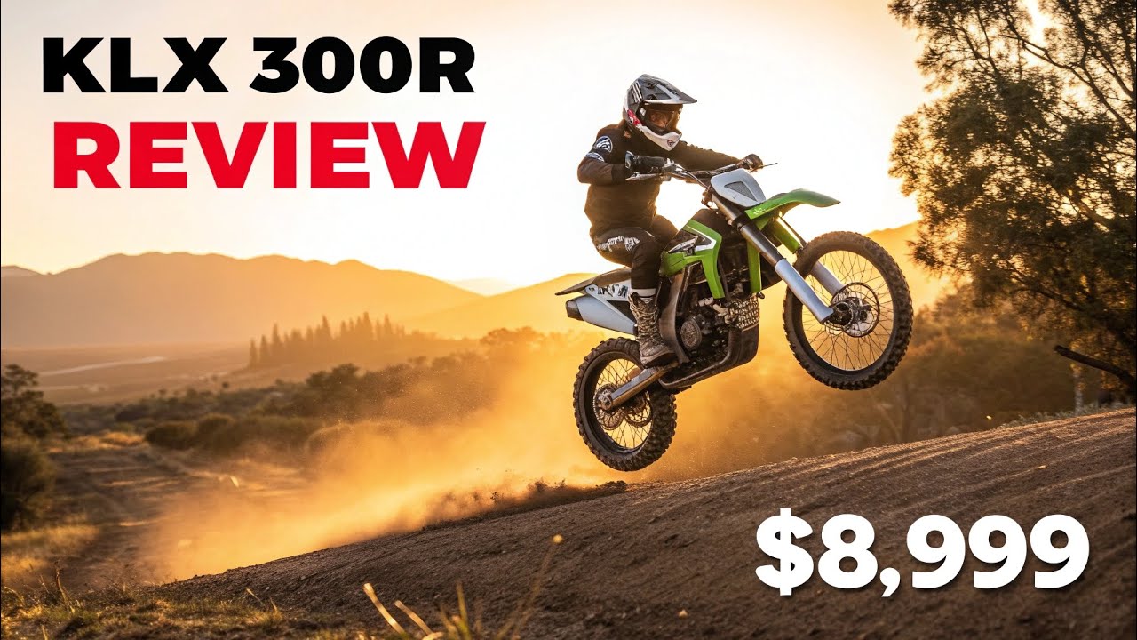 KLX 300R Review – The Ultimate Trail Bike? | Price & Features - YouTube