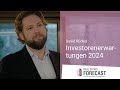 Investorenerwartungen 2024: David Rückel | VideoStatement