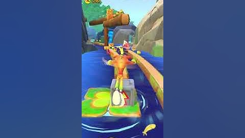 Crash Bandicoot: On the Run! Inferno Thorn Thing Lvl 2