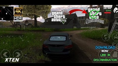 TESLA CAR MOD IN GTA SA | GTA SA ULTRA REALLESTIC GRAPHICS #gtamobile #gtasan