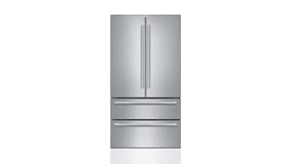 Bosch 800 Series 20.7-cu ft 4-Door Counter-Depth French Door Refrigerator with Ice Maker