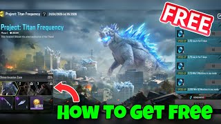 codm project titan frequency event 2026 | how to get free epic skin's codm | godzilla vs kong event