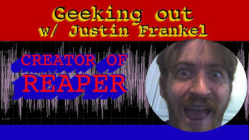 Geeking out with Justin Frankel (with Leandro Facchinetti & Danerius)