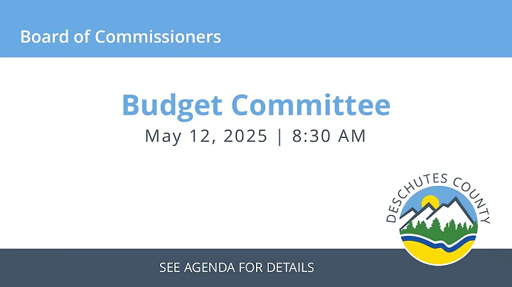 05/12/2025 - Budget Committee