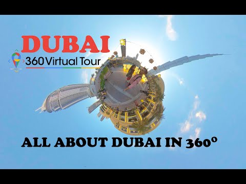 DUBAI 360 TOUR VR || INSTAONE X 360 || ALL ABOUT DUBAI