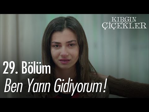 Ben yarın gidiyorum! - Kırgın Çiçekler 29. Bölüm