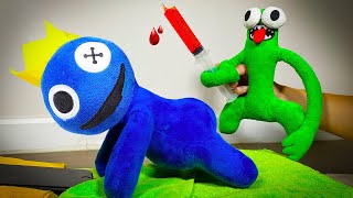 Blue X Green Disease Rainbow Friends Plush