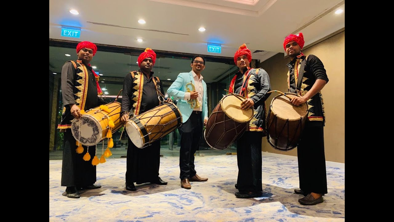 Indian Drum With Trumpet At Tamil Wedding Impress dance studio