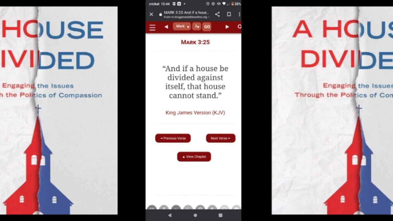 house divided shall not stand YouTube