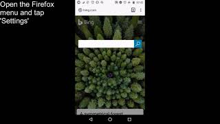 Adding and setting a new default search engine in Firefox Android screenshot 4