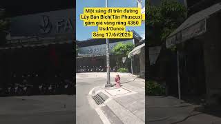 Một sáng đi tren đường Lũy Bán Bích Tân Phú cũ Tphcm17/6#2026