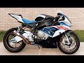 2017 BMW S1000RR WALK-AROUND+MOD LIST+FULL TITANIUM AKRAPOVIC EXHAUST REV