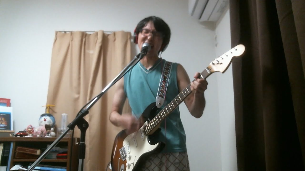 マクロス7、FIRE BOMBER（福山芳樹）「Feel Universe」弾き語りしてみ