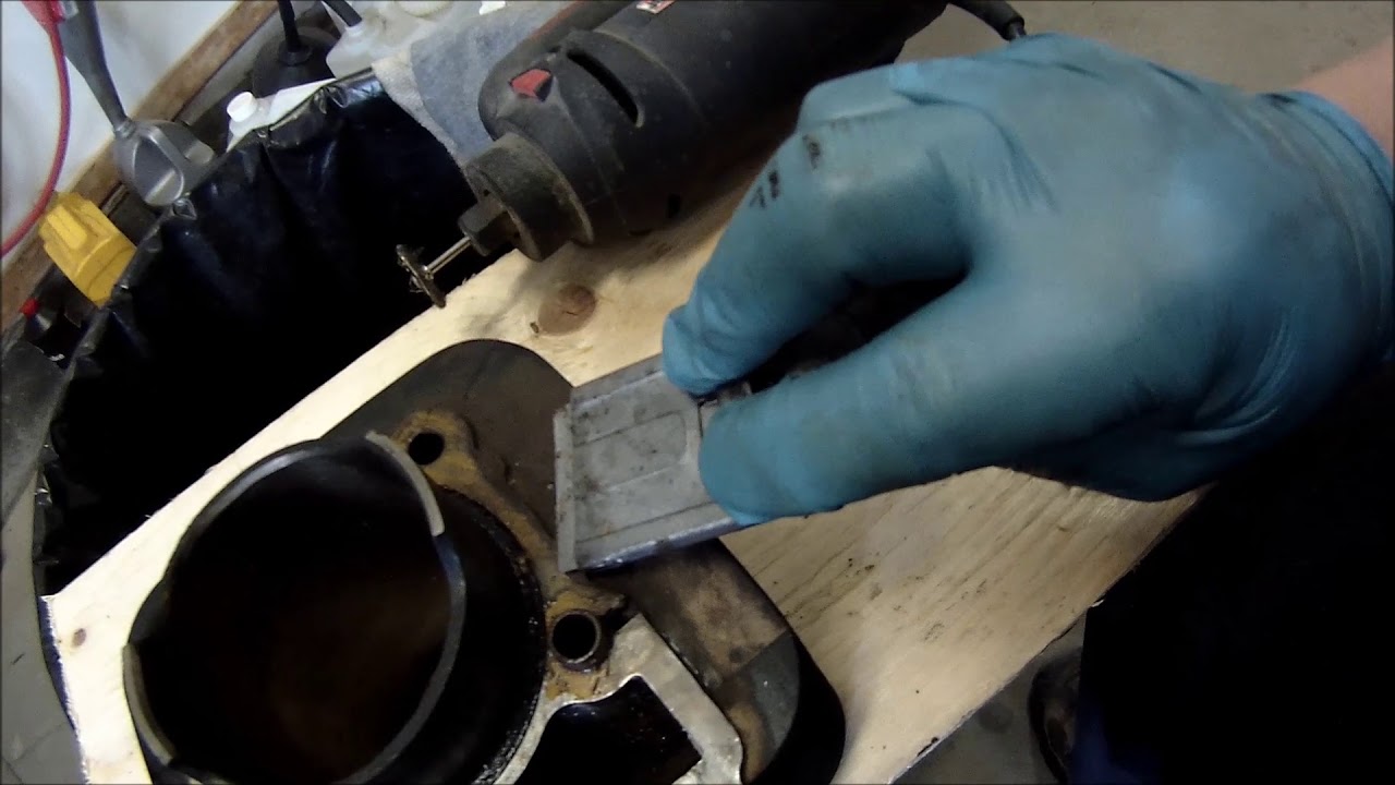 Remove Engine Gasket Material - YouTube