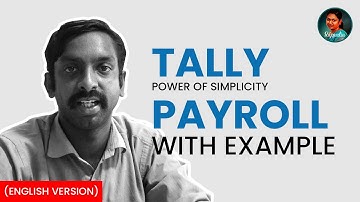 Payroll in Tally ERP 9 With Example in English | All Pay Heads in Tally ERP 9 | #Rajipedia