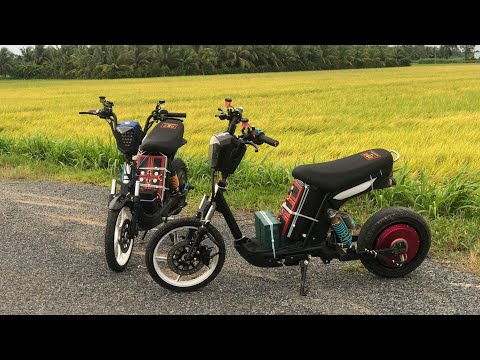 Video Ảnh xe điện độ trên 