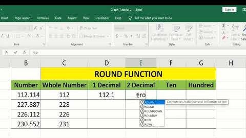 How to ROUND Numbers in Excel | Decimal Places How To Round Numbers In Excel
