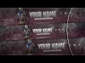Free Fortnite Twitch Banner Free Fortnite Twitch Banner