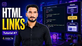 HTML Links & Anchor Tag Explained | Front-End Course | Pashto Tutorial #7