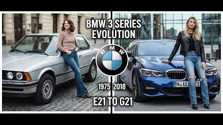 BMW 3 Series Evolution (1975–2024) | Every Generation Explained