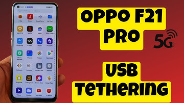 Oppo F21 Pro USB Tethering || How to Enable