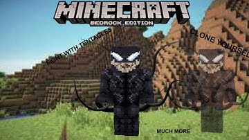 Minecraft Bedrock - Venom Powers Command Block Creation