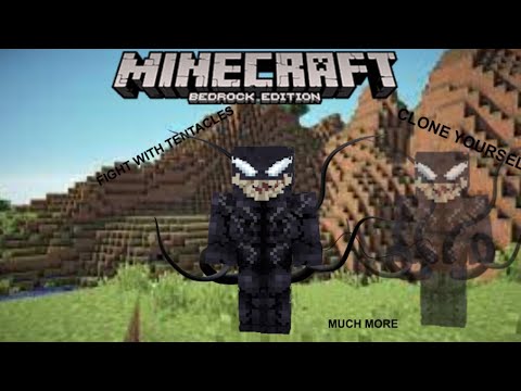 Minecraft Bedrock - Venom Powers Command Block Creation