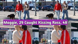 Maggie Sajak, 29, Photographed Holding Hands And Kissing Ross Mccall, 48, In LA On March 26.