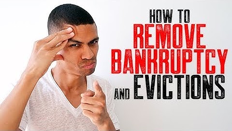 HOW TO REMOVE BANKRUPTCY AND EVICTIONS || HOW TO REMOVE ALL NEGATIVE ITEMS ON CREDIT REPORTS