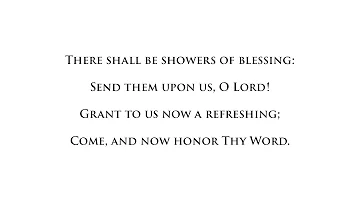 There shall be showers of blessing | HYMN | The Kirk Virtual Choir