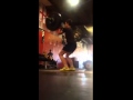 Clean and jerk 62kg back view