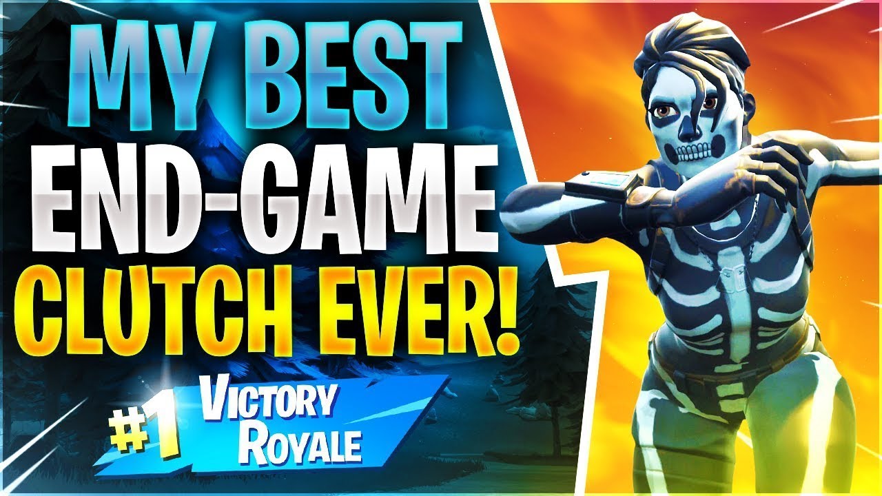 THE GREATEST CLUTCH IN FORTNITE HISTORY! - YouTube