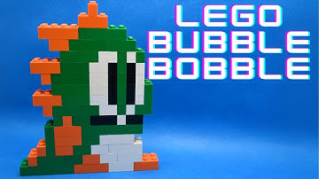 LEGO Pixel Art - Bubble Bobble