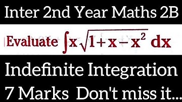 Indefinite Integration@maths naresh eclass