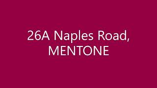 26A Naples Road, MENTONE