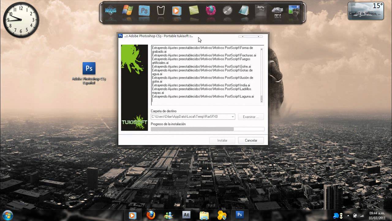 Descargar adobe photoshop cs3 extended en espanol full 